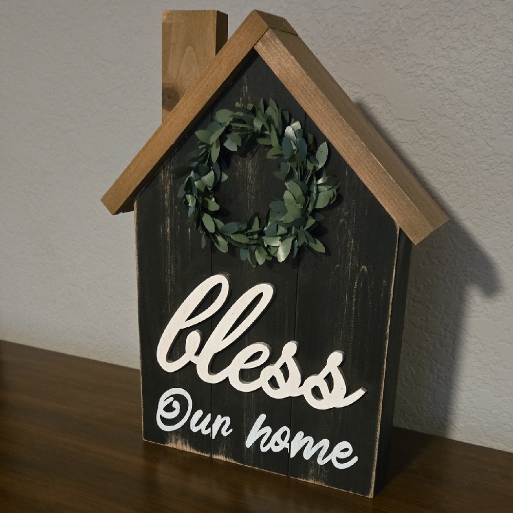Rustic Black Wooden House Decor
